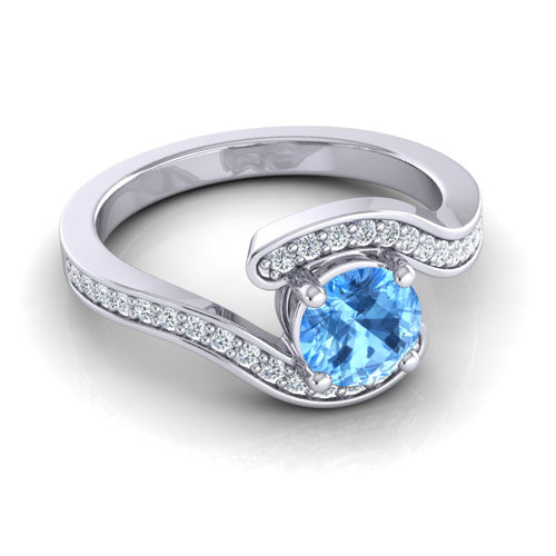 Swiss Blue Topaz