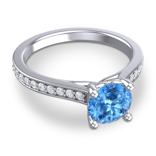 Swiss Blue Topaz